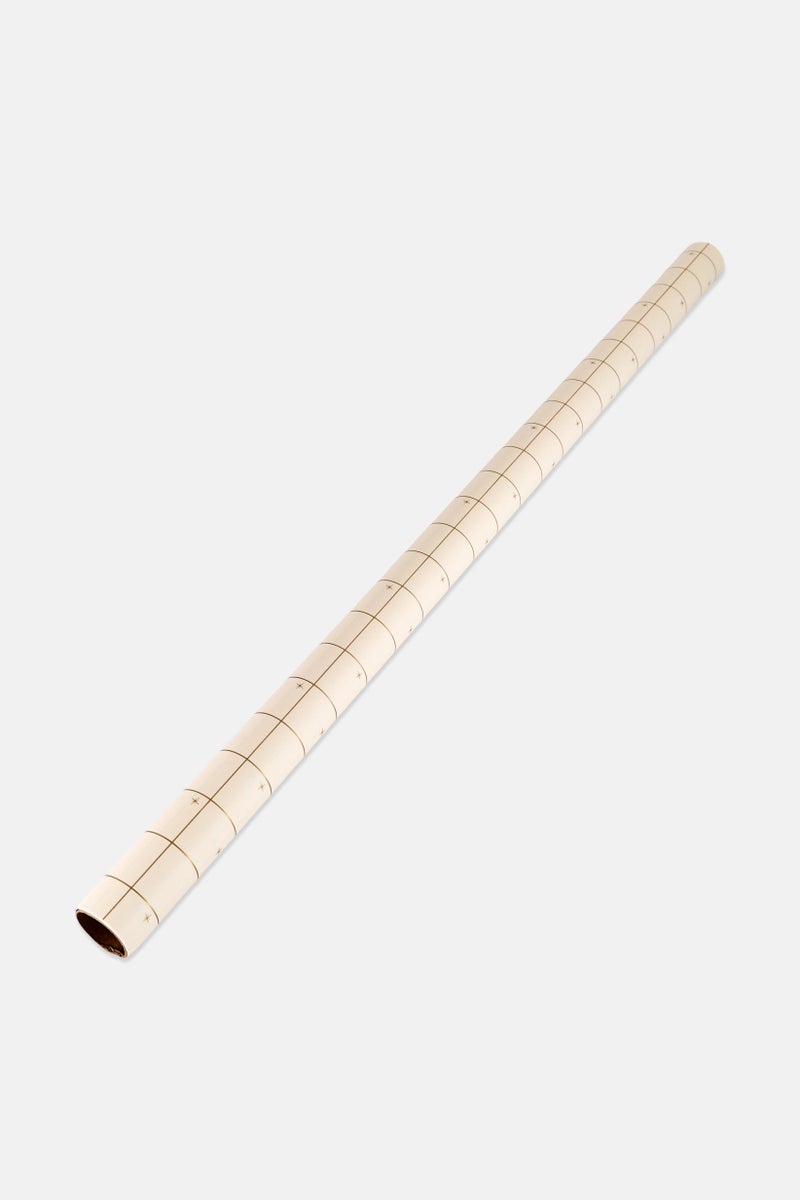 Muy Mucho Gift Wrapping Paper, Beige - Image 1
